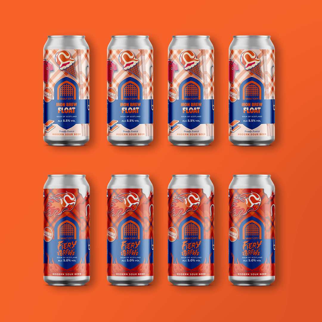 Fiery Brew + Iron Brew Float Duo