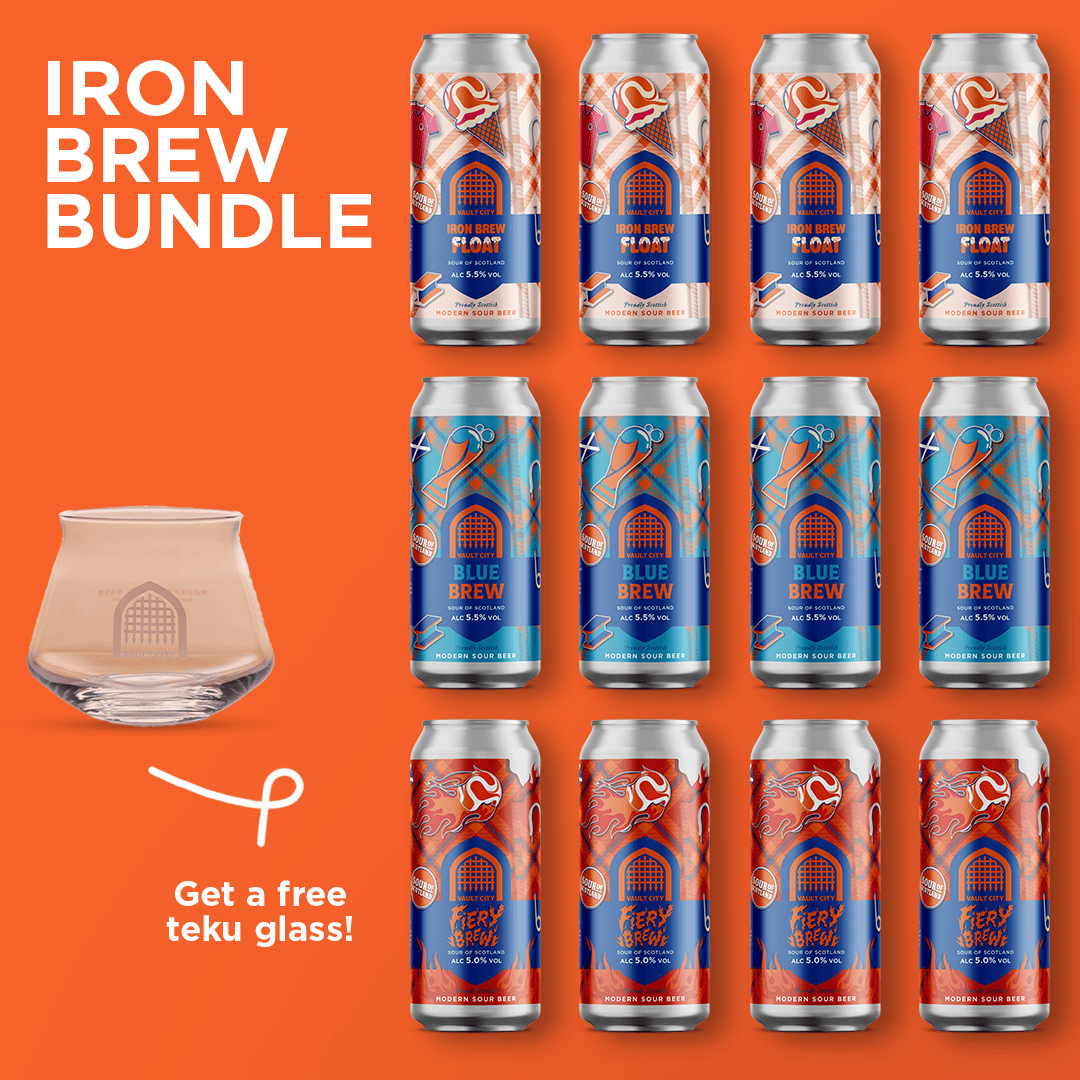 Blue Brew, Iron Brew Float & Fiery Brew Bundle