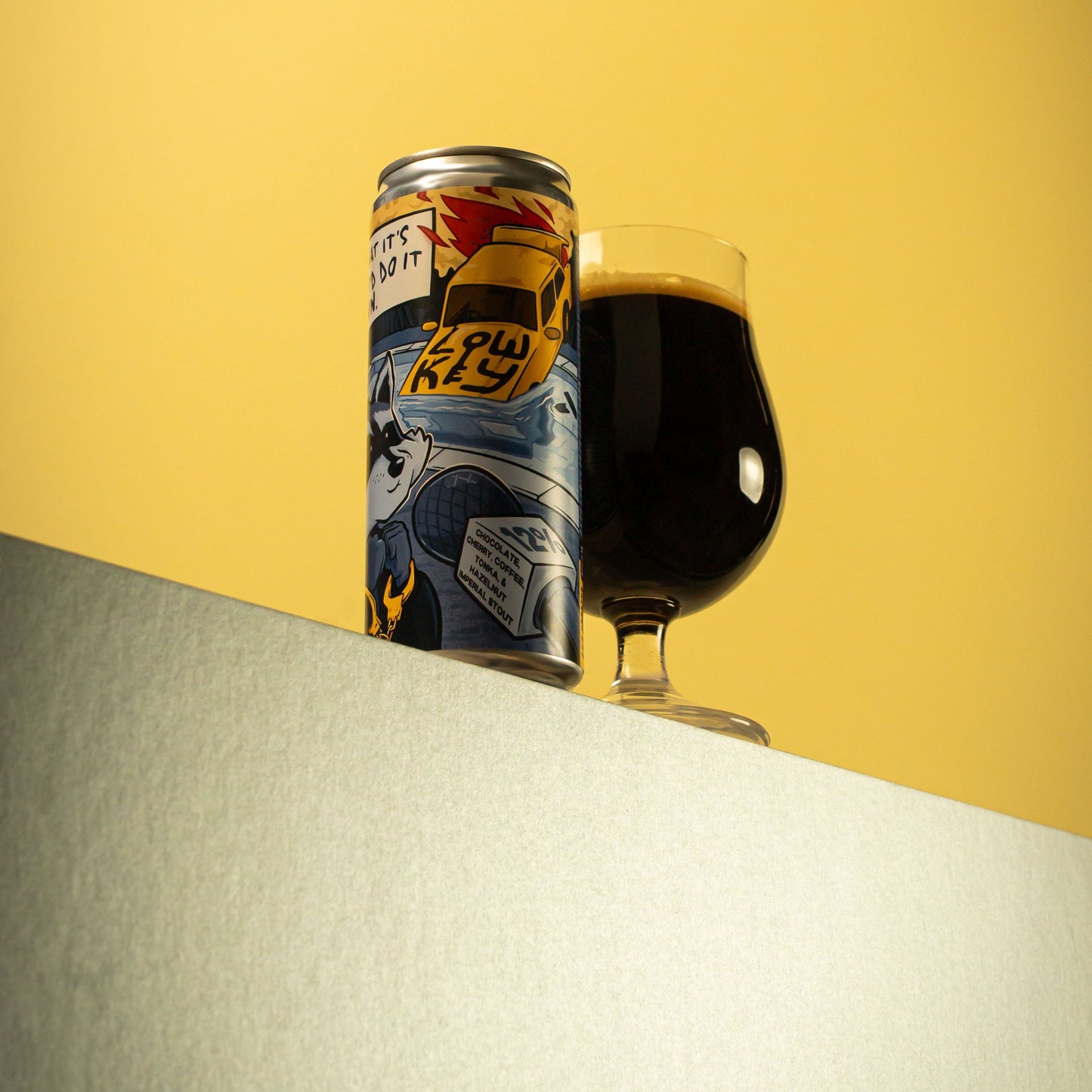 For What it’s Worth- Low Key Chocolate, Cherry, Coffee, Tonka & Hazelnut Imperial Stout