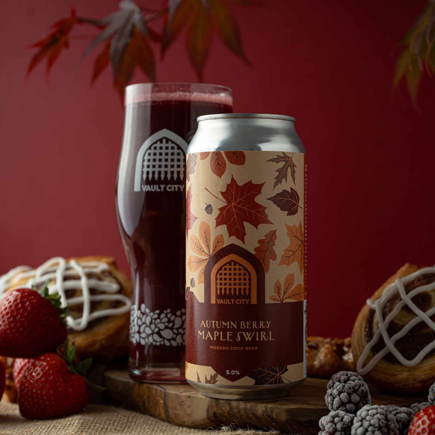 Autumn Berry Maple Swirl beer