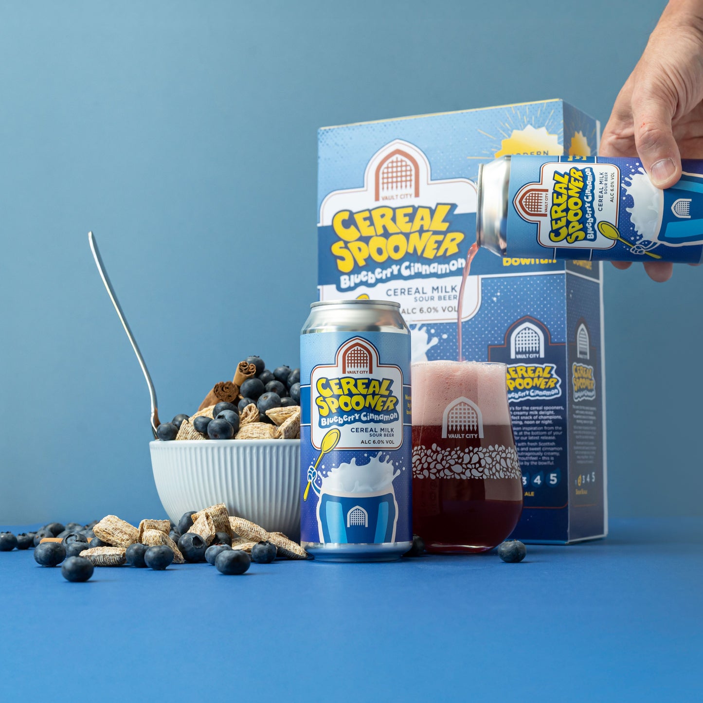 Cereal Spooner Blueberry Cinnamon Cereal Milk