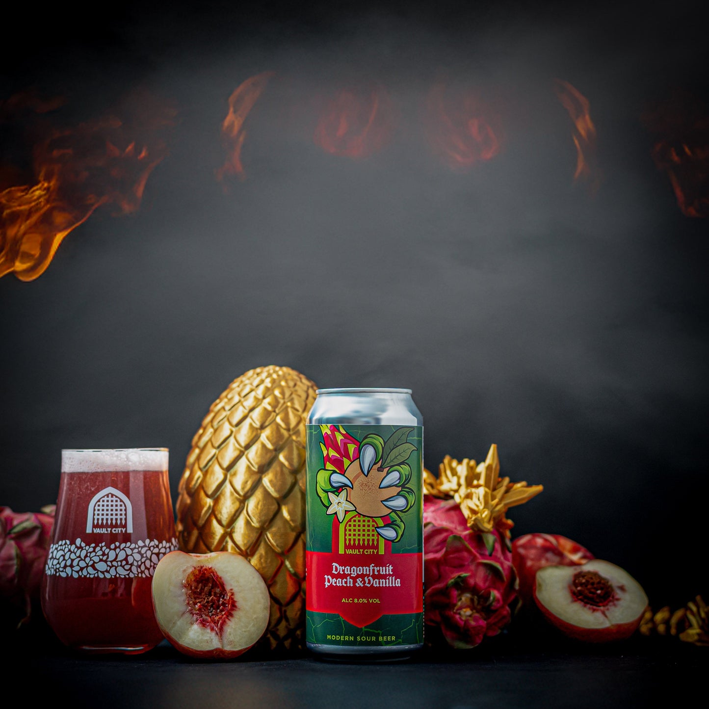 Dragon Fruit Peach Vanilla