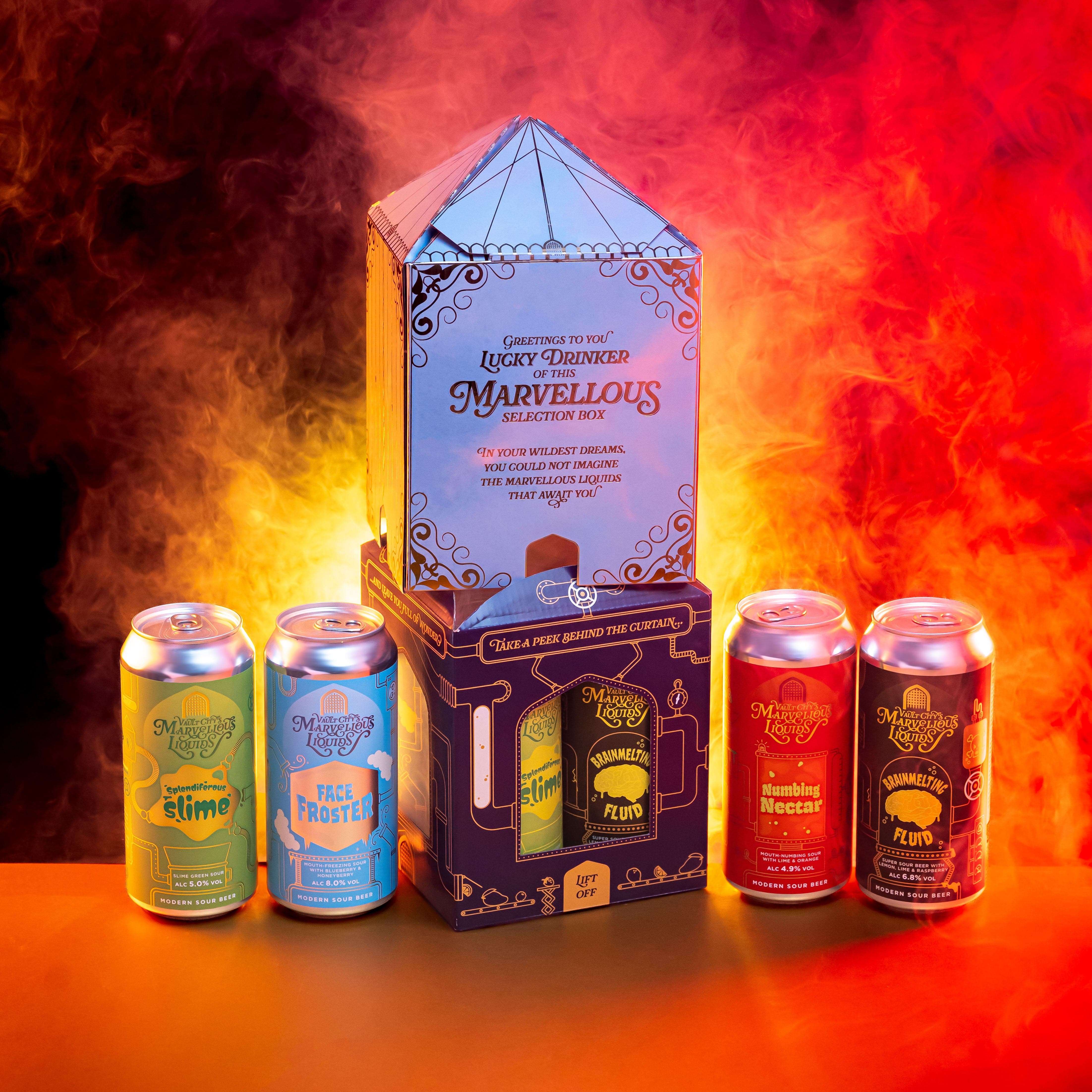 Marvellous Liquids Gift Box - Unique Beer Collection – Vault City