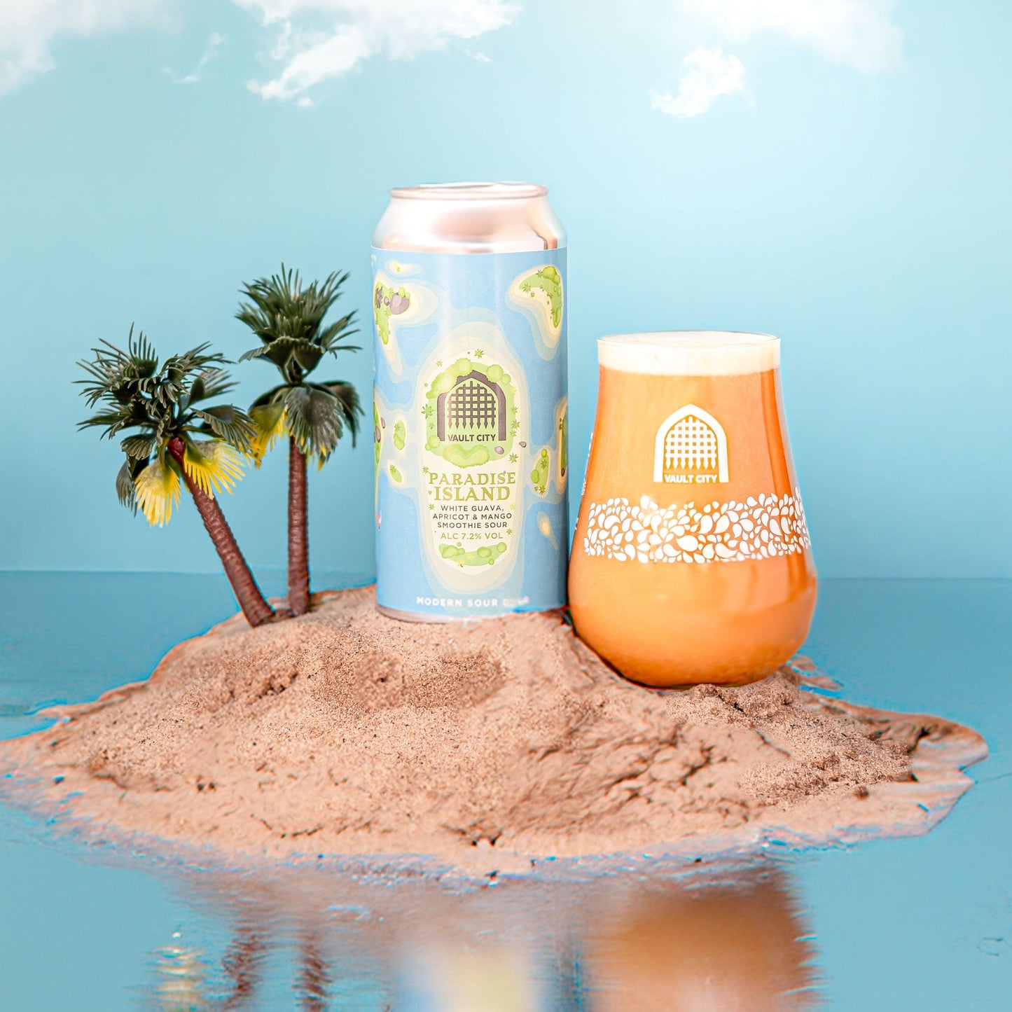 Paradise Island, White Guava, Apricot & Mango Smoothie Sour