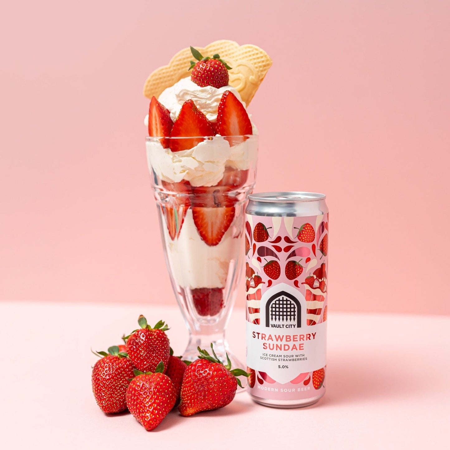 Strawberry Sundae 330ml