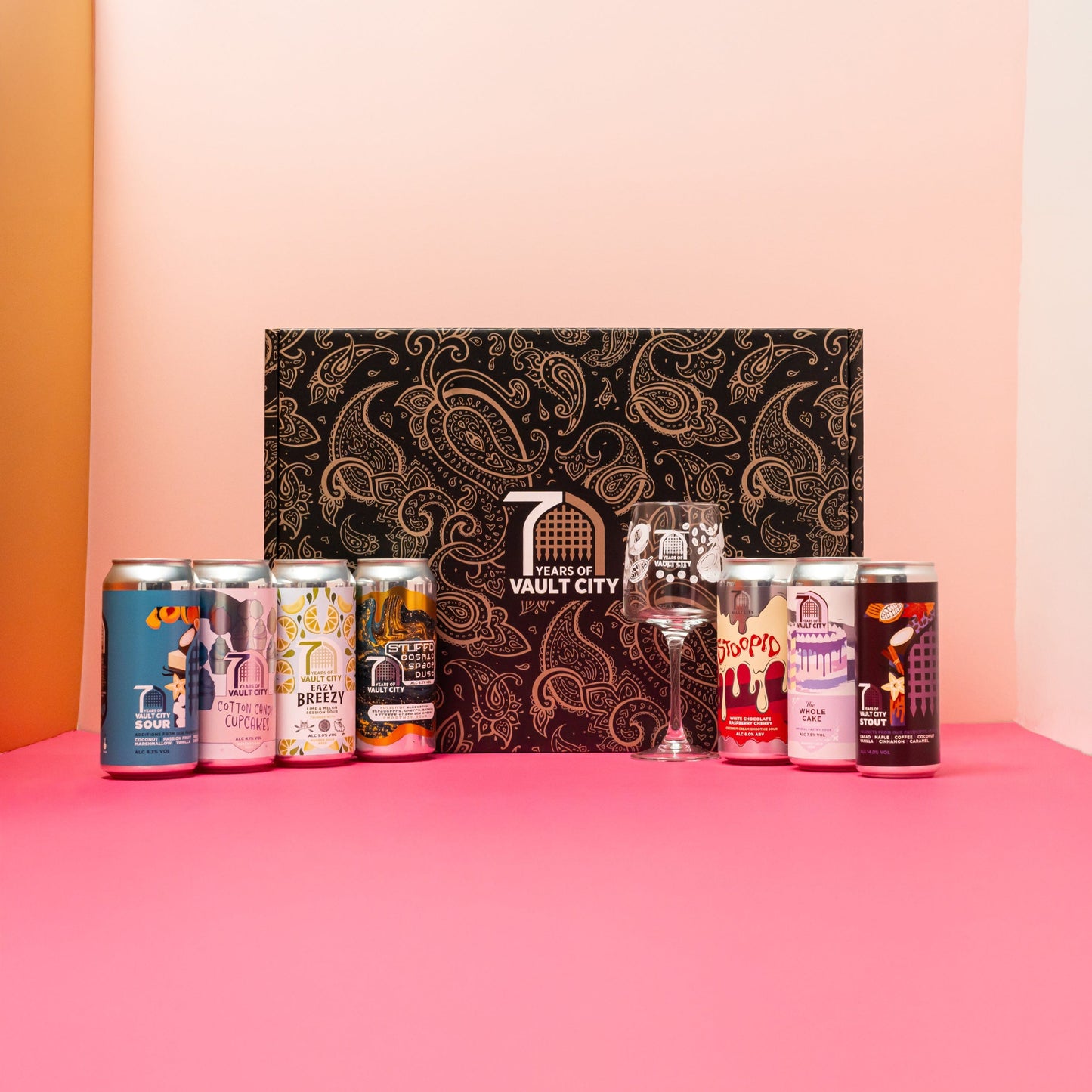 7th Birthday Gift Box - Includes 7 Beers & Exclusive Stemmed Edel Glass