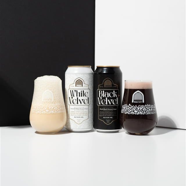 Black & White Velvet Duo Bundle