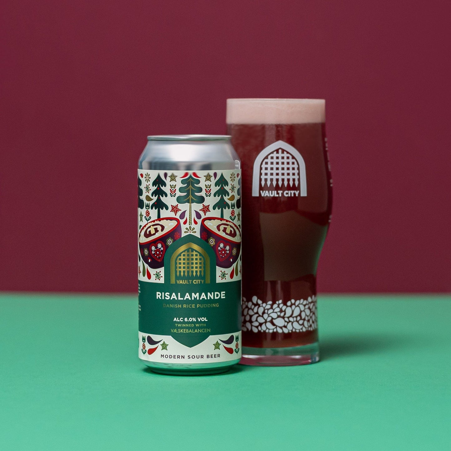 Risalamande, Danish Rice Pudding - Vault City x Væskebalancen