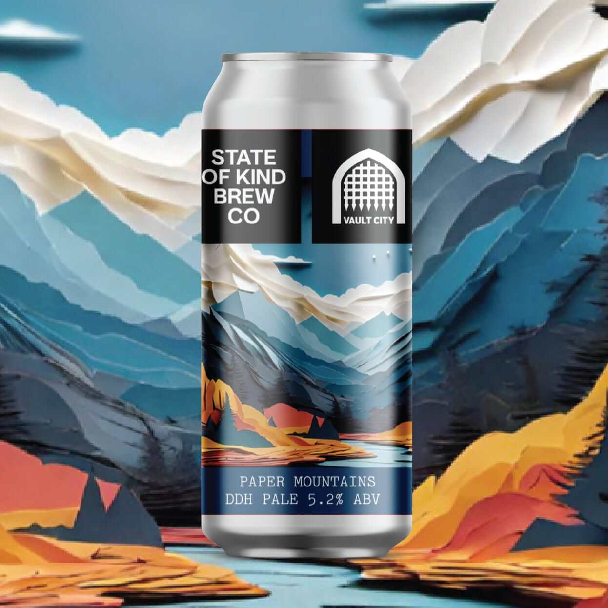 Paper Mountains DDH Pale Ale - State of Kind x Vault City