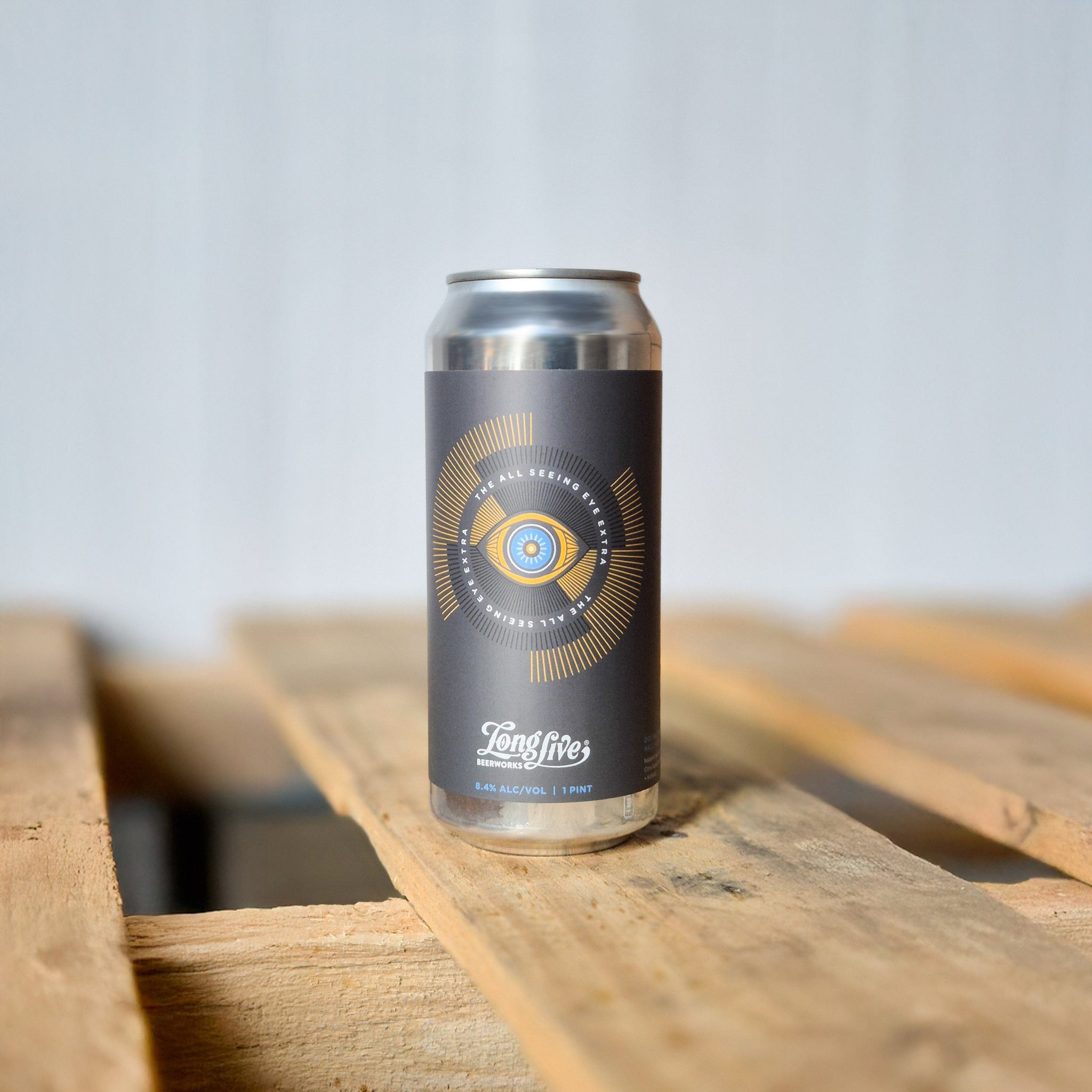 Long Live Beerworks- The All Seeing Eye Extra, DIPA with Citra & Simcoe Lupulin Powder, and Kohatu