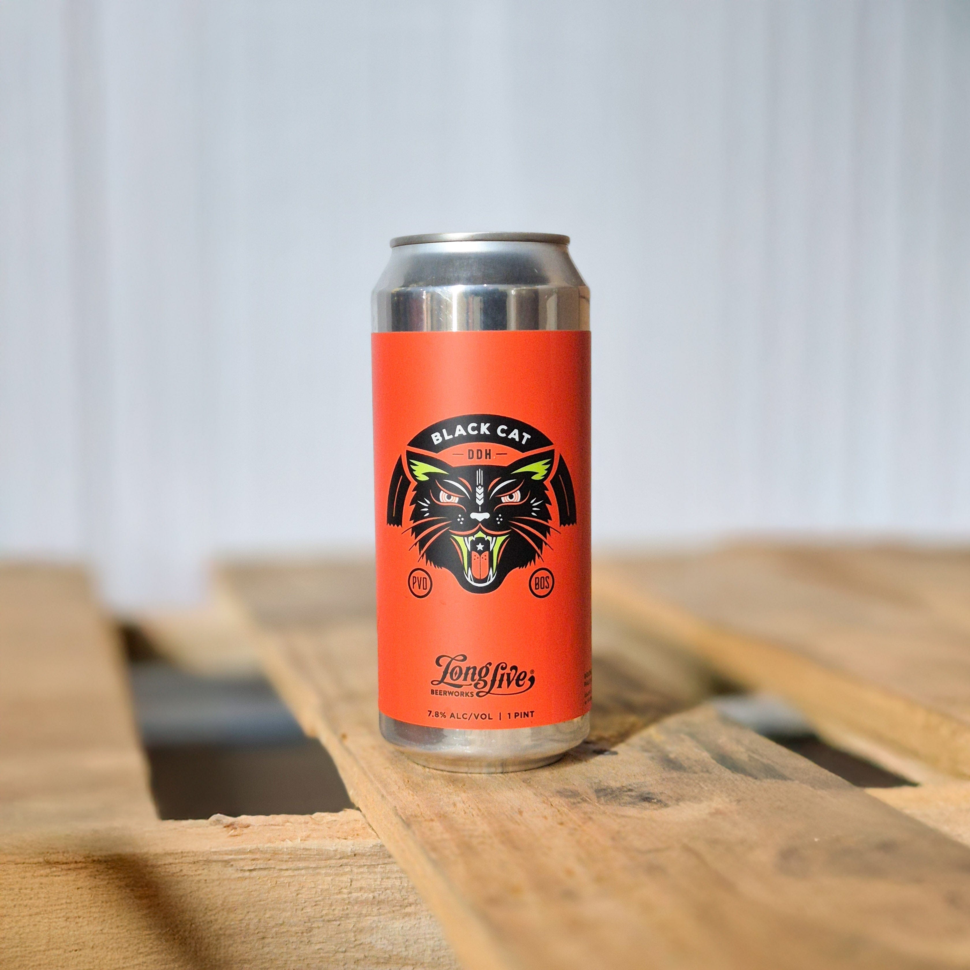 Long Live Beerworks- Black Cat, DDH DIPA with Galaxy & Azacca