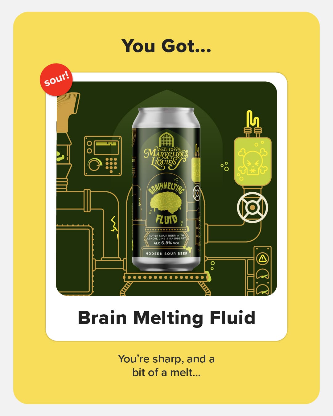 Brain Melting Fluid - Sourfeed Quiz