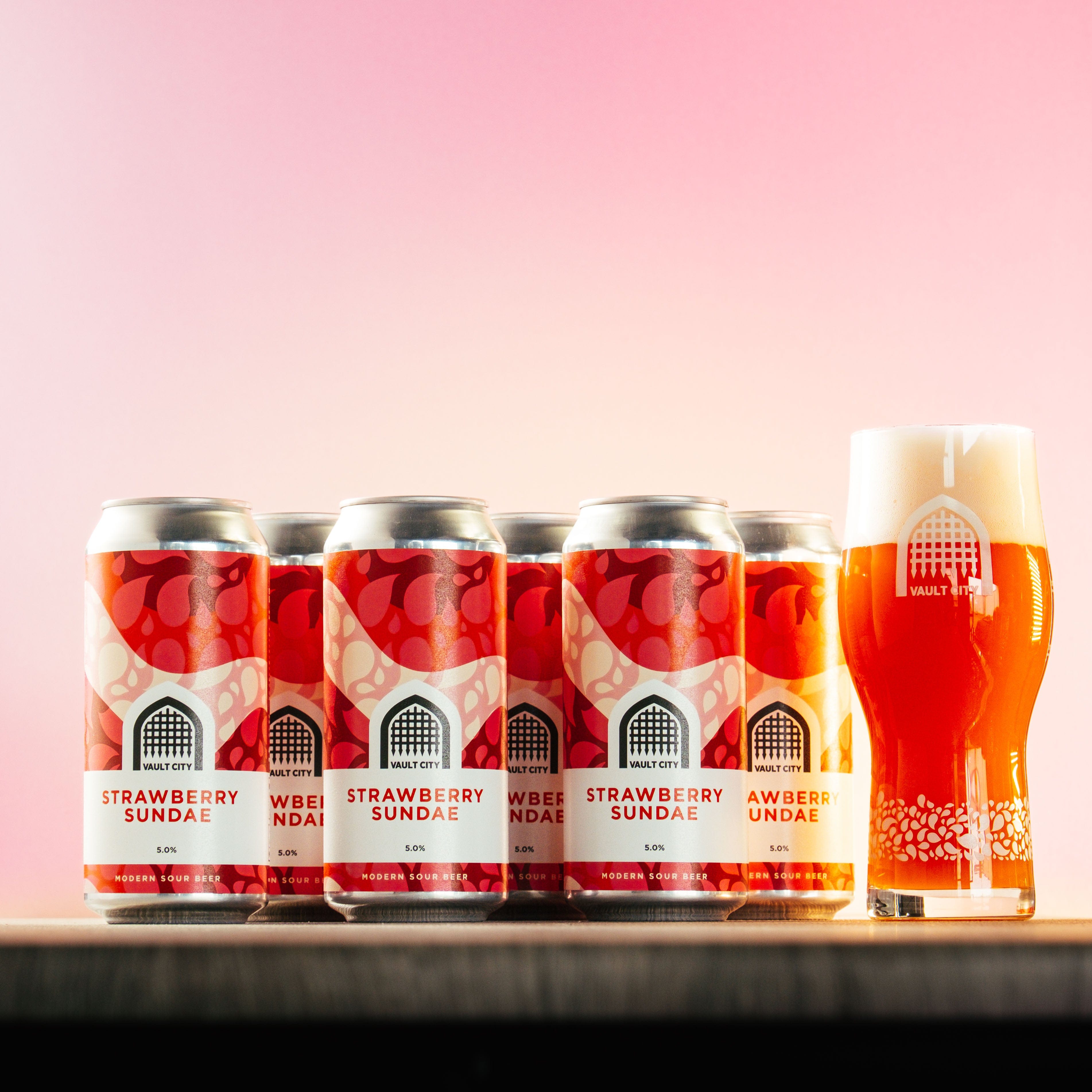 6-Pack Strawberry Sundae - Vault City Brewing