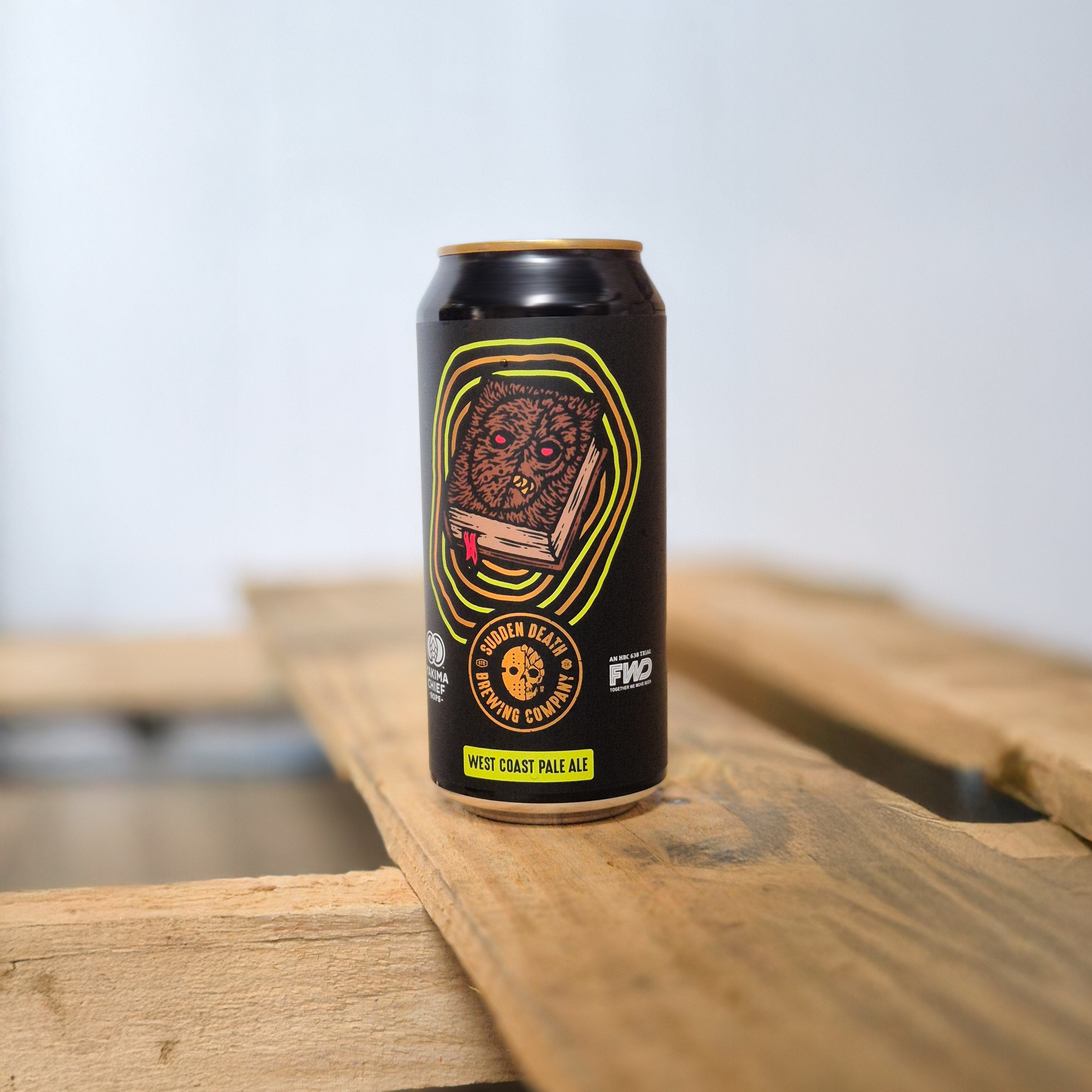 Sudden Death Brewing Co.-Dear Demon Diary, Single Hop West Coast Pale Ale with HBC 638