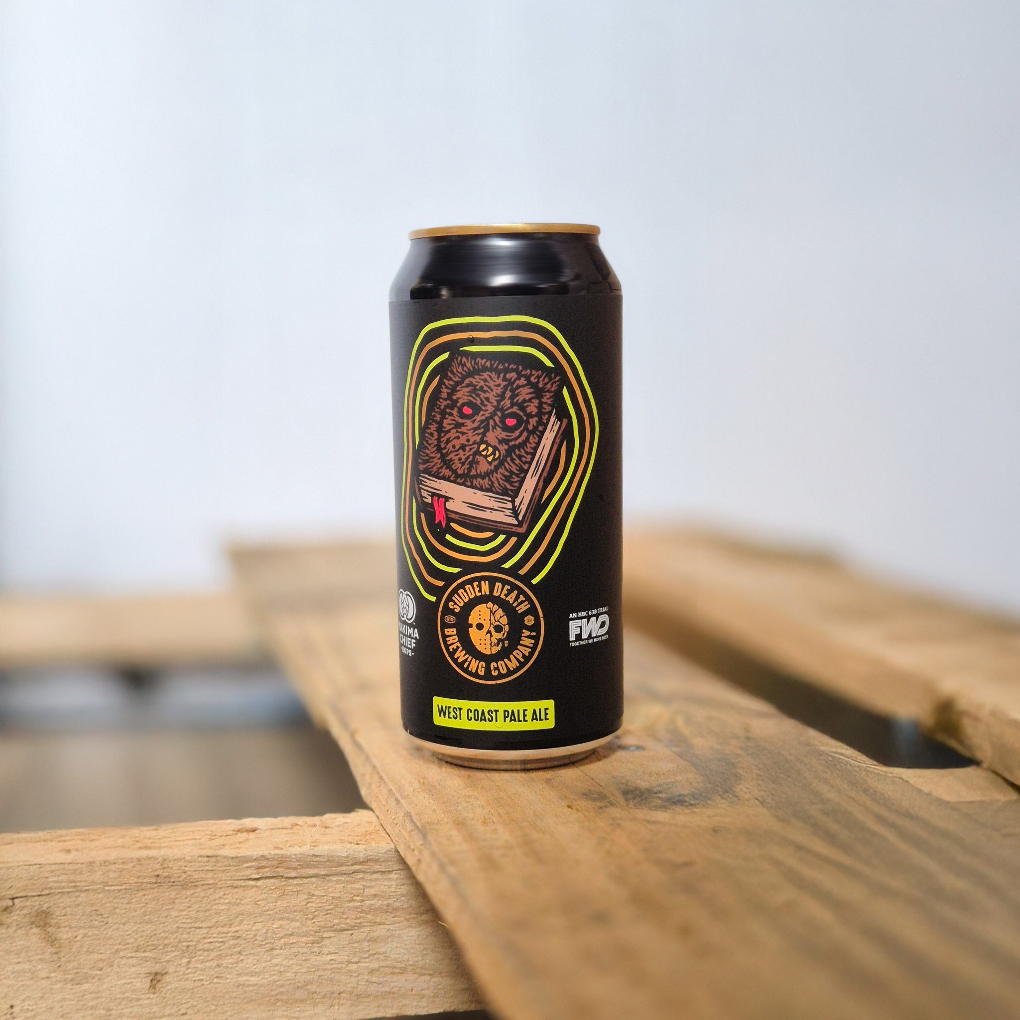 Sudden Death Brewing Co.-Dear Demon Diary, Single Hop West Coast Pale Ale with HBC 638