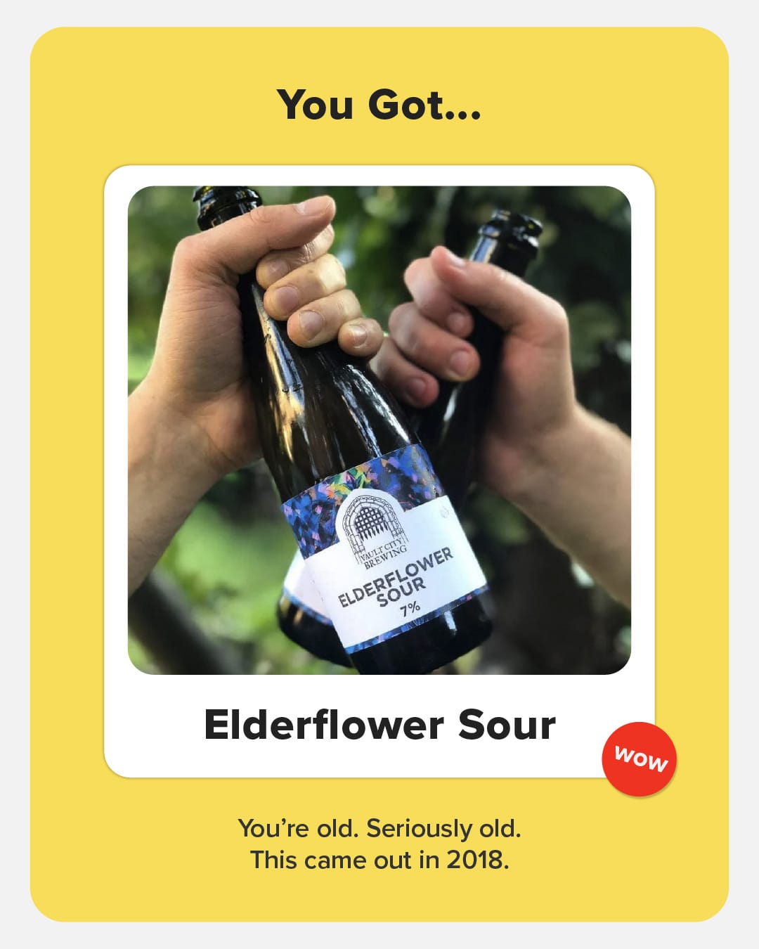 Elderflower Sour - Sourfeed Quiz