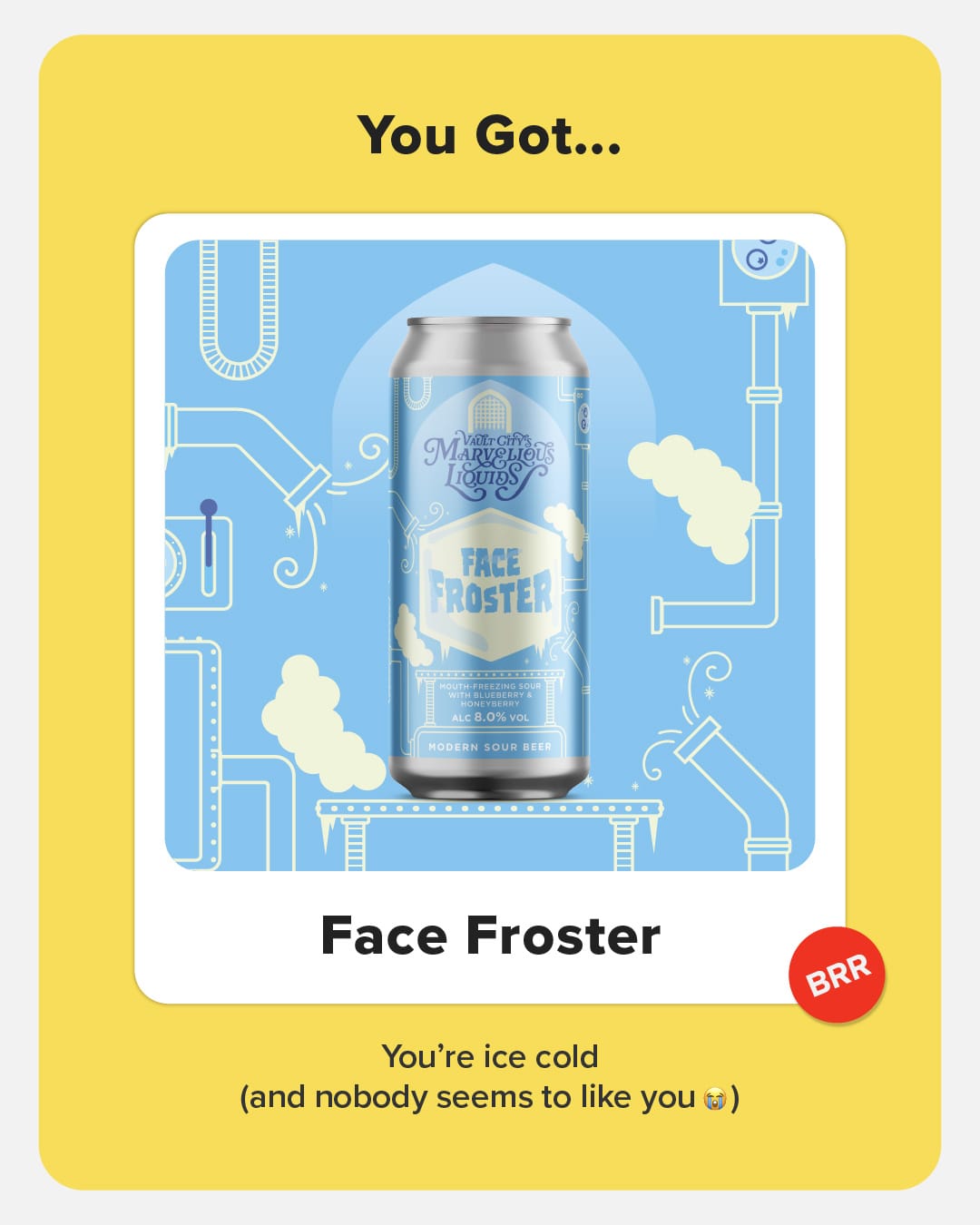 Face Froster - Sourfeed Quiz