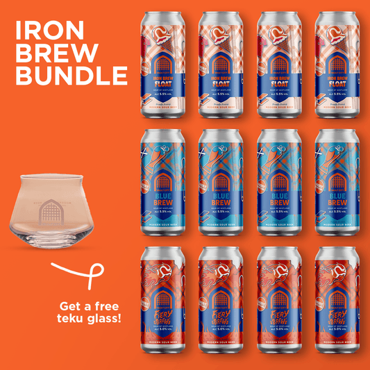 Blue Brew, Iron Brew Float & Fiery Brew Bundle