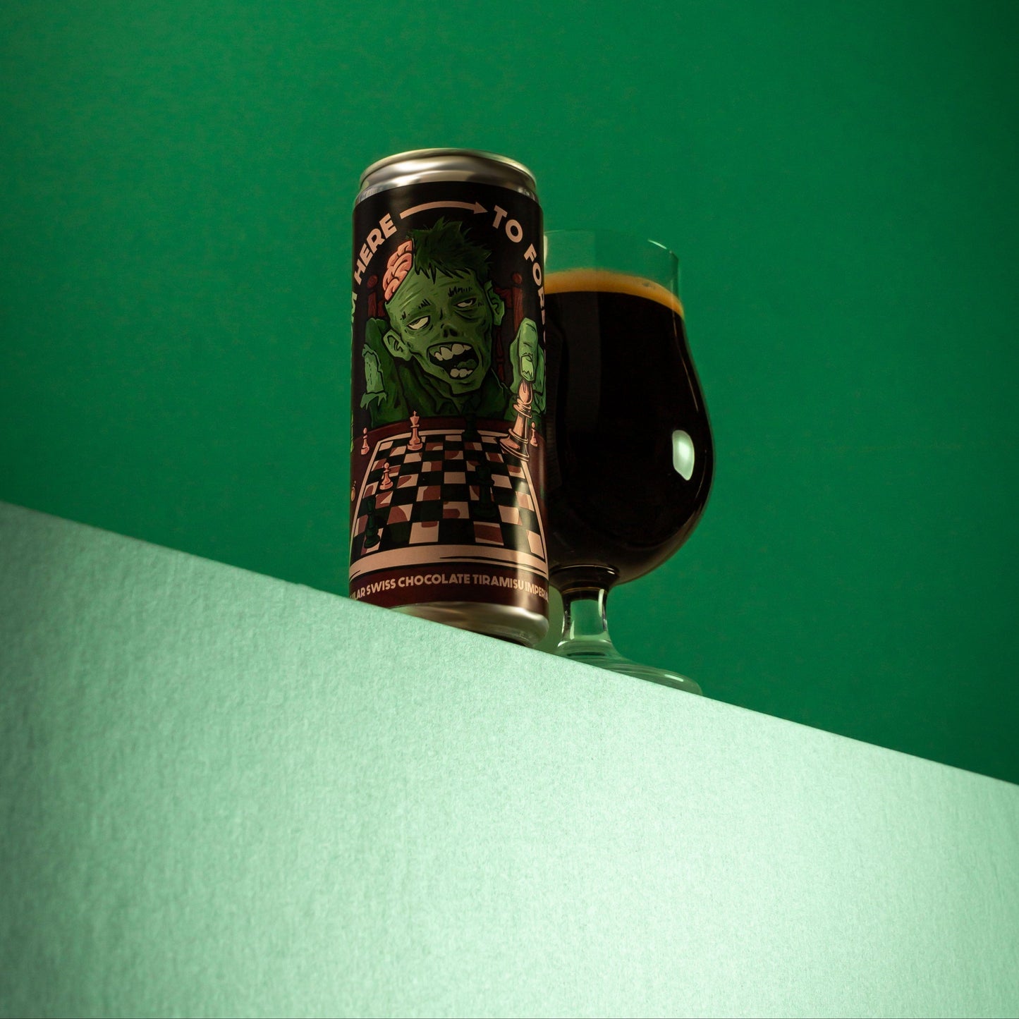 From Here to Forever- Low Key Triangular Swiss Chocolate Tiramisu Imperial Stout