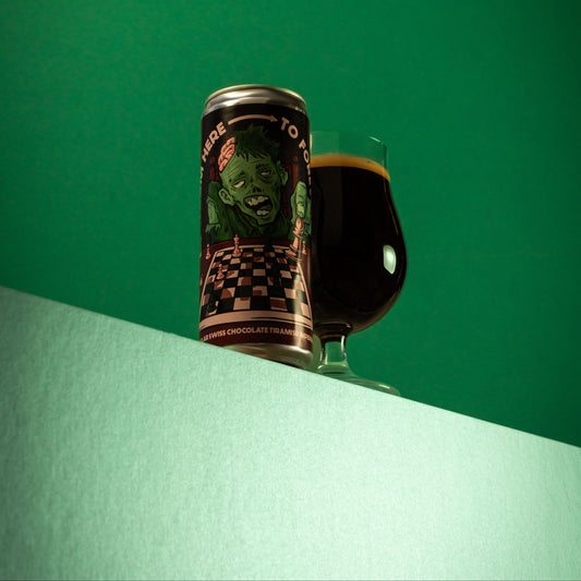 From Here to Forever- Low Key Triangular Swiss Chocolate Tiramisu Imperial Stout