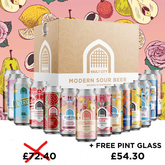 25% OFF - Mega Mixed Case of 14 + FREE Pint Glass & Stickers