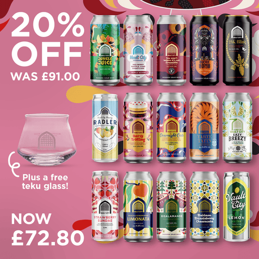 SPRING SALE - 15 Cans & FREE Teku tasting glass