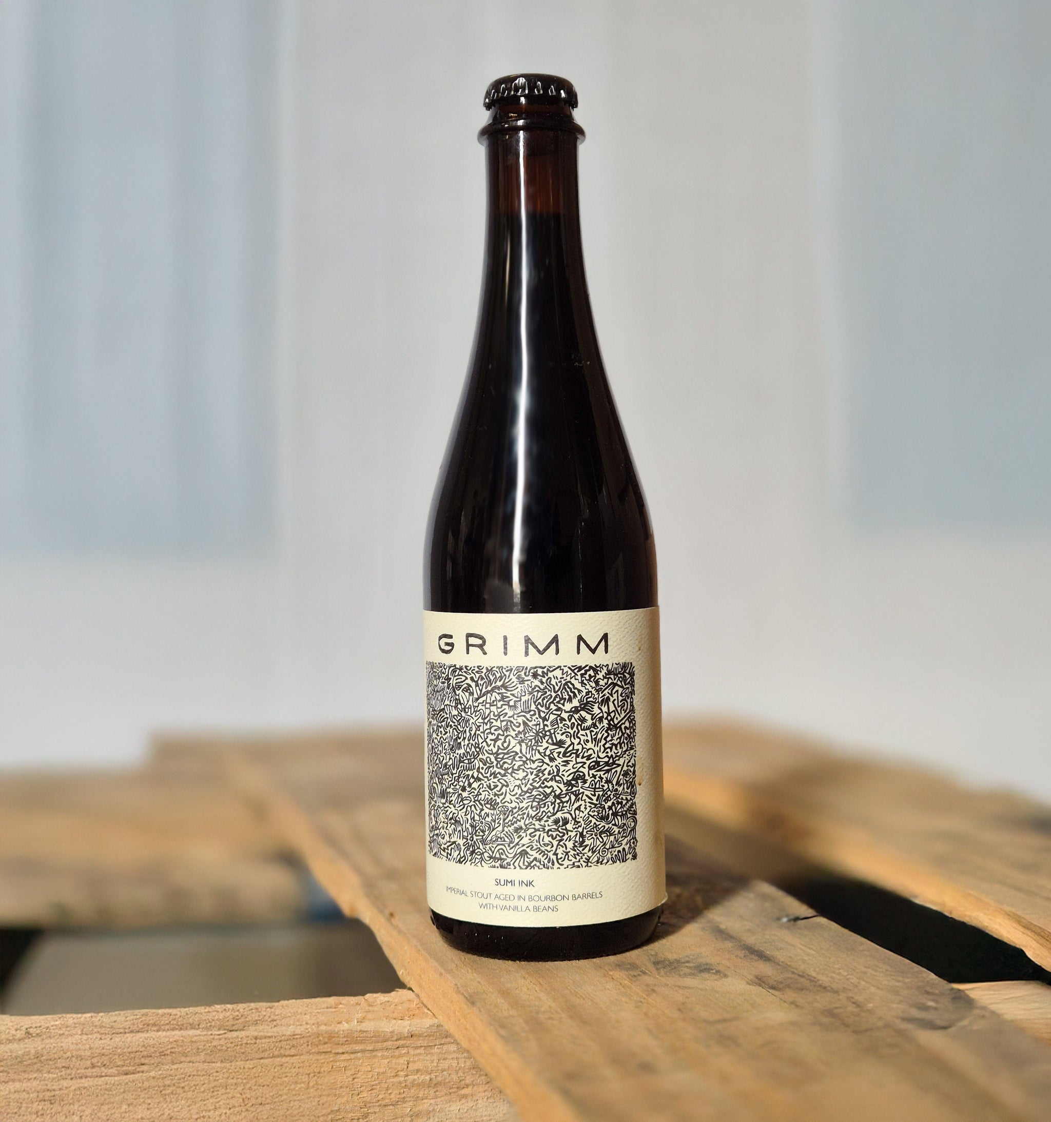 Grimm Artisanal Ales- Sumi Ink, Bourbon BA Imperial Stout with Vanilla