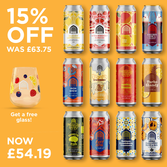 Summer 12 Pack Bundle with FREE glass