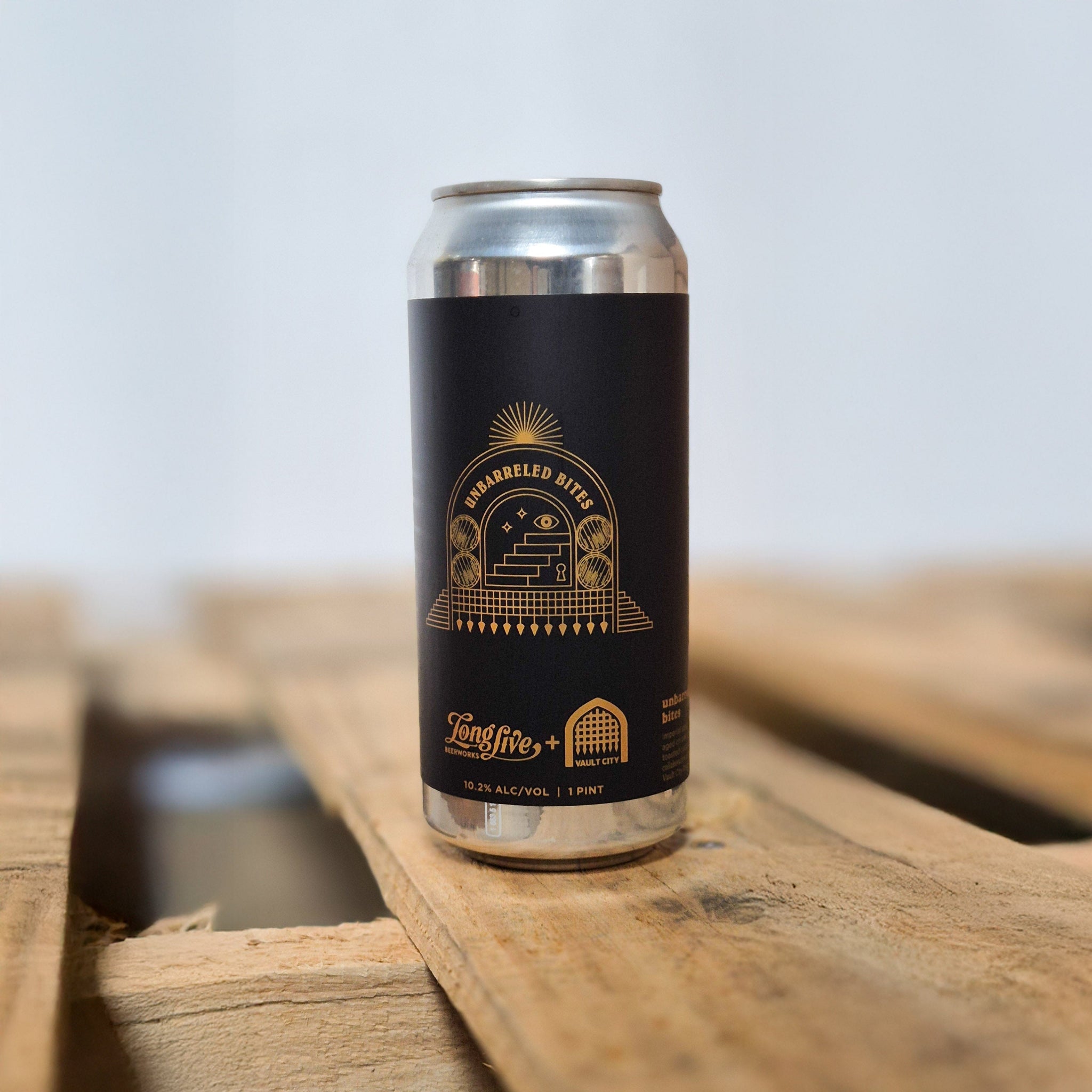 Long Live Beerworks x Vault City - Unbarreled Bites, Imperial Stout aged on Oak Staves & Toasted Coconut