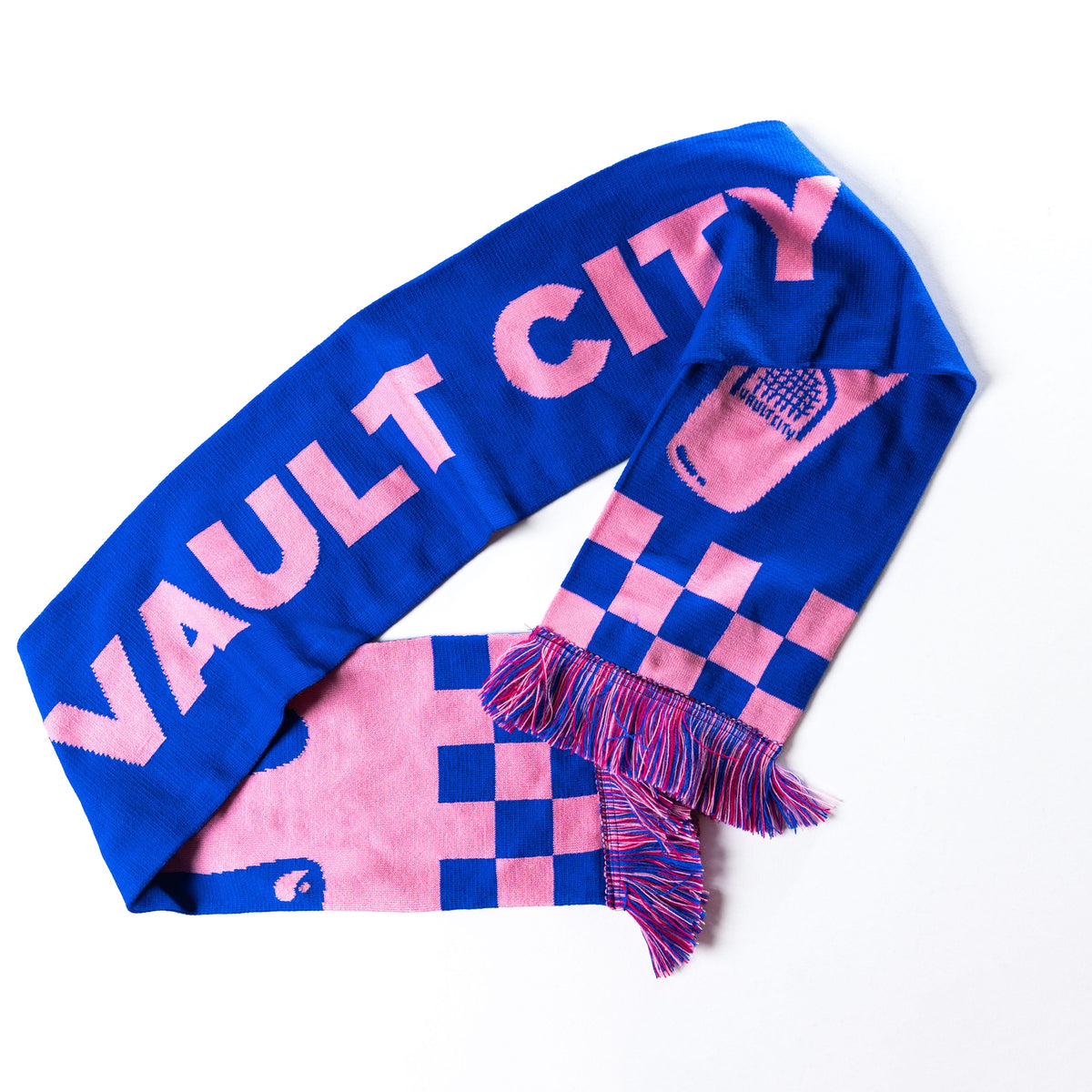 Vault City scarf in pink