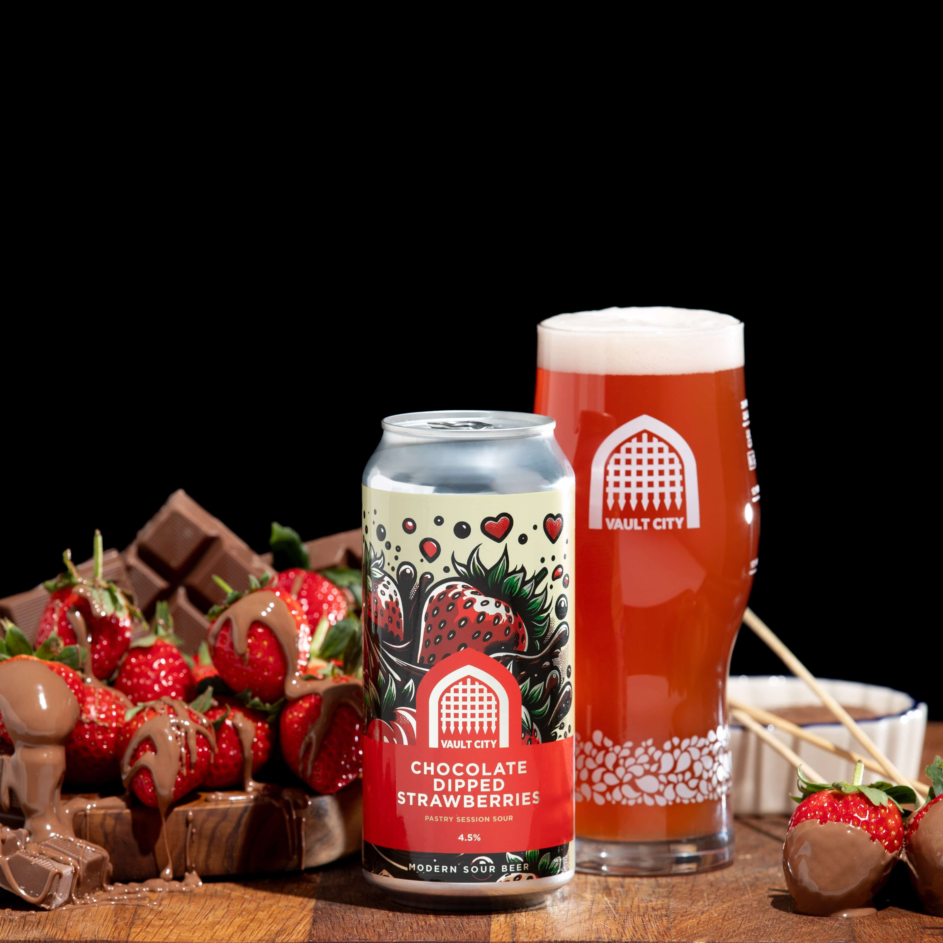 Chocolate Dipped Strawberries - Vault City Brewing