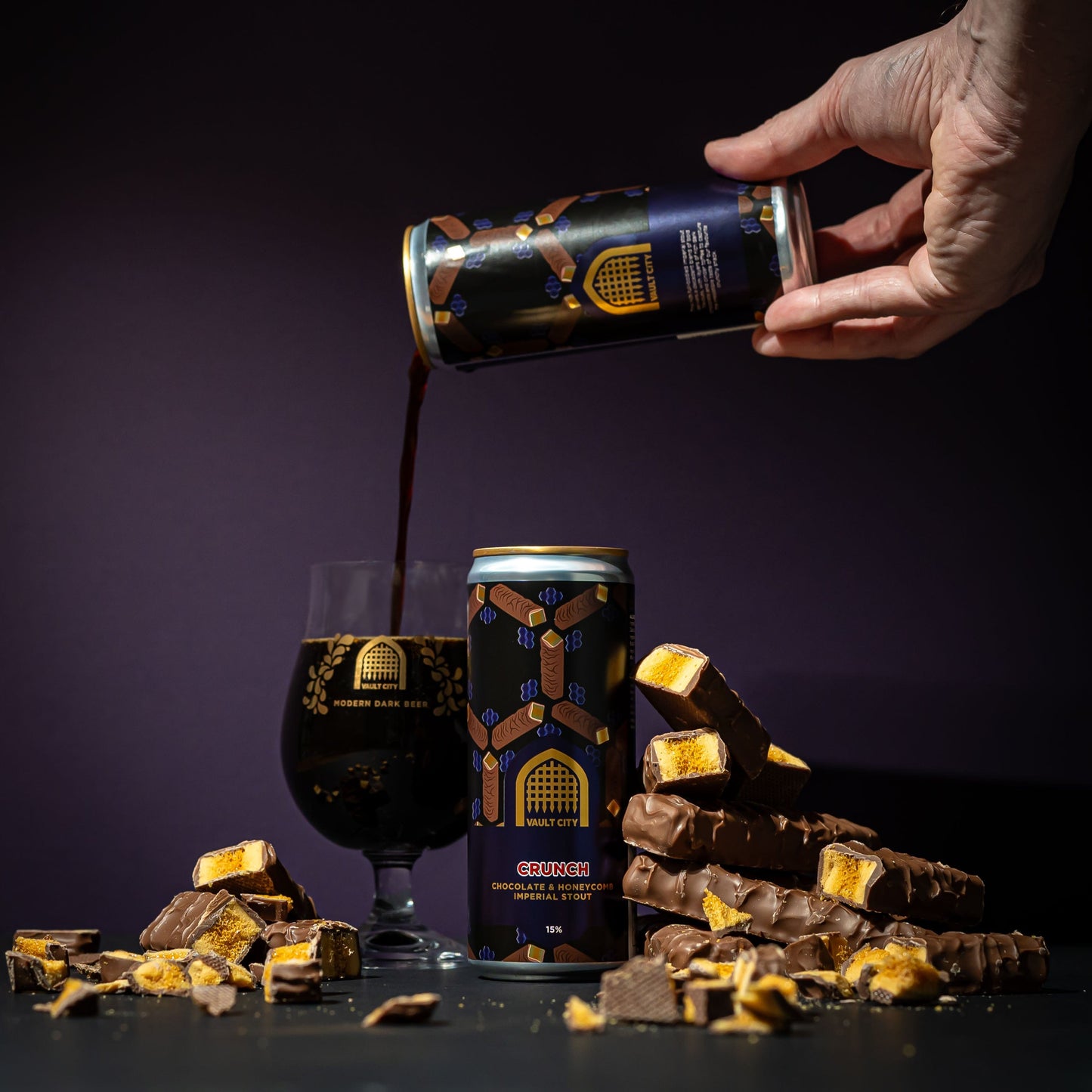 Crunch, Chocolate & Honeycomb Imperial Stout