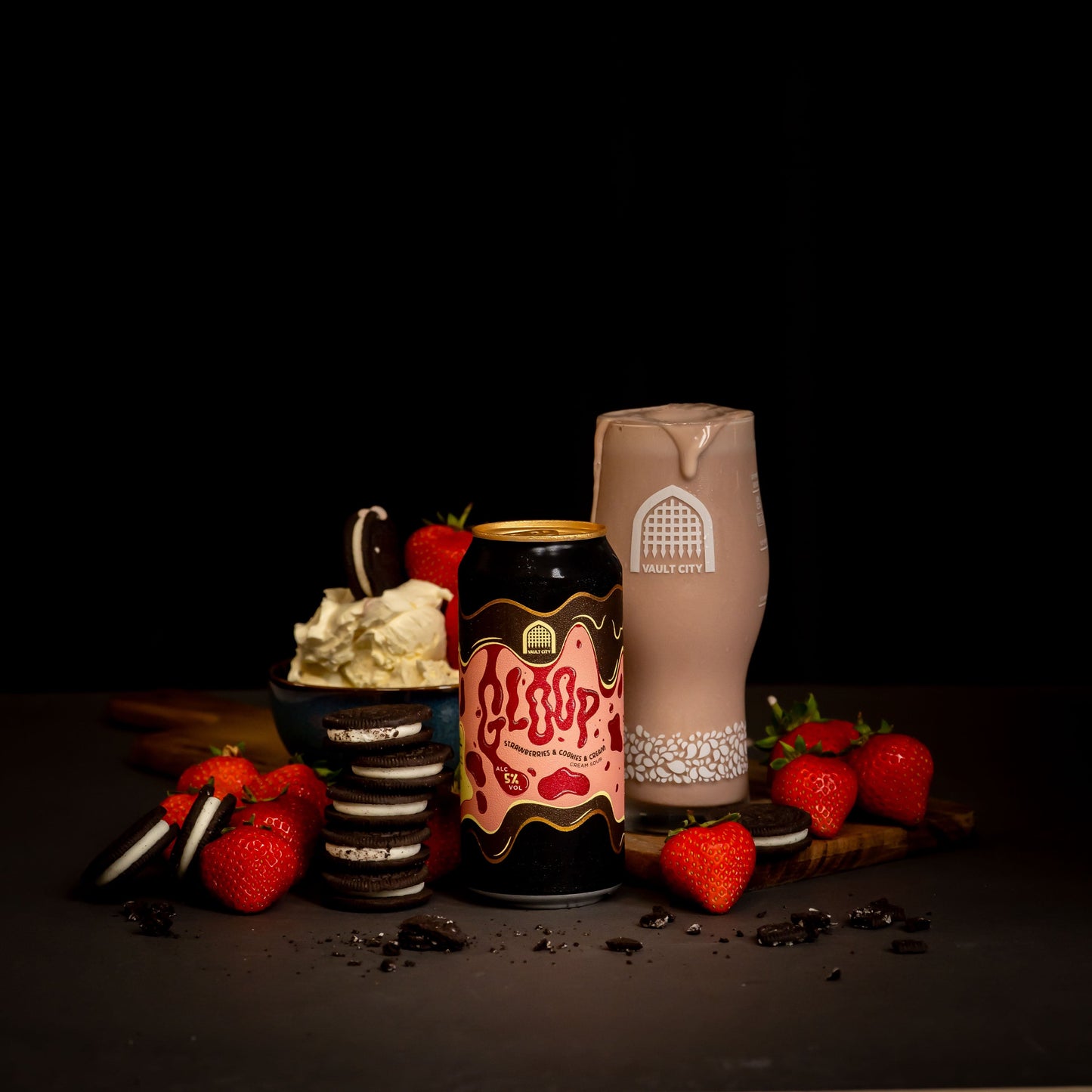 GLOOP Strawberries & Cookies & Cream Sour