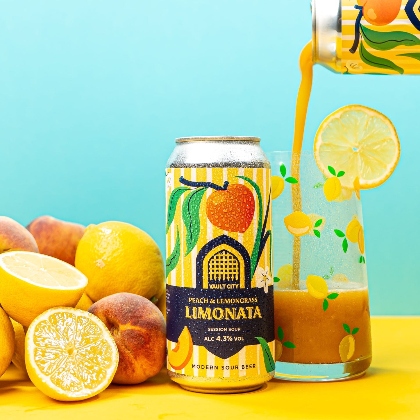 Peach & Lemongrass Limonata Session Sour