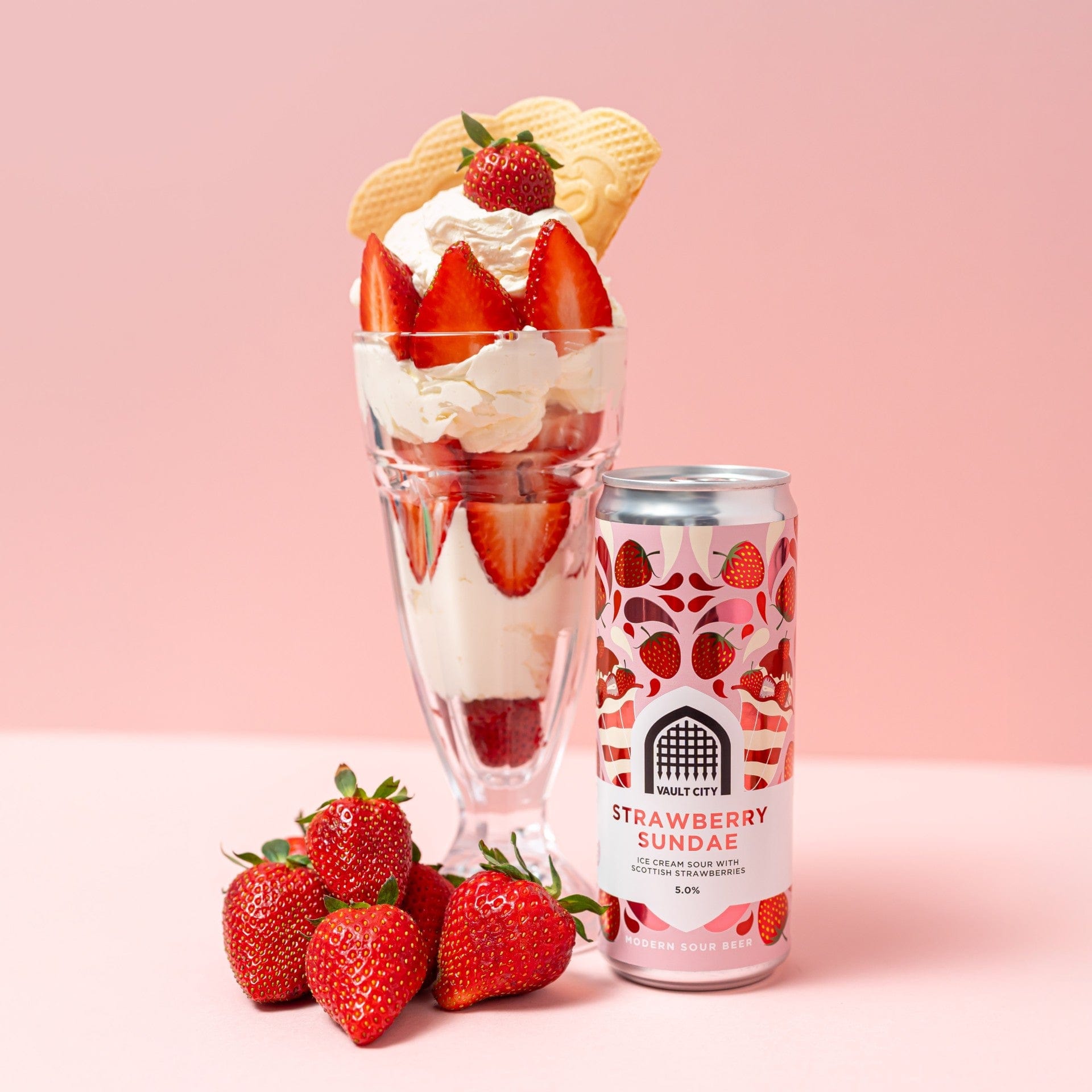 Strawberry Sundae 330ml