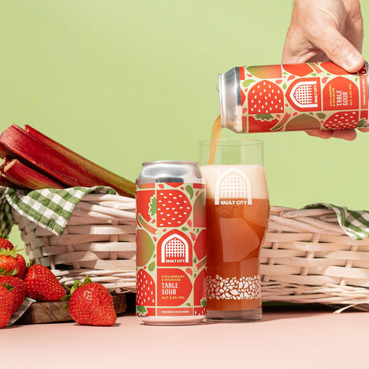 Strawberry & Rhubarb Table Sour
