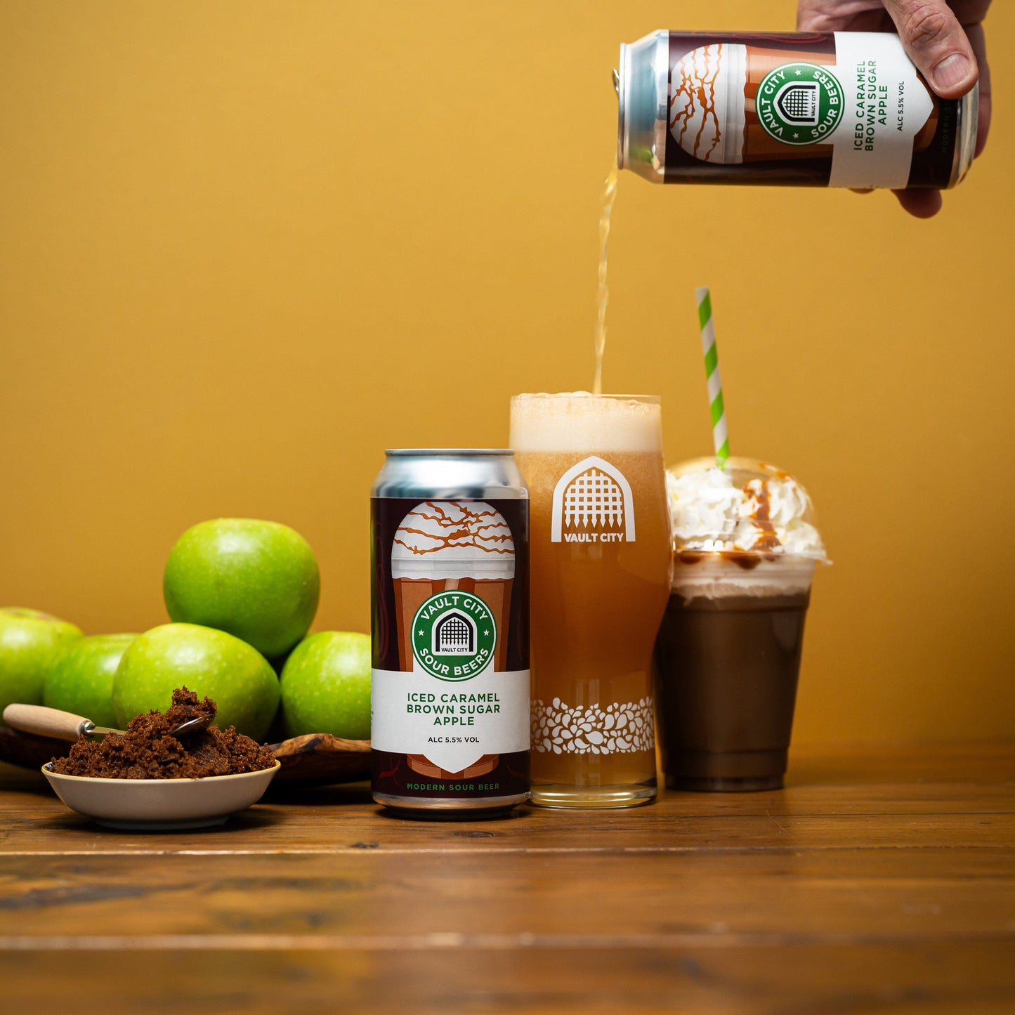 Iced Caramel Brown Sugar Apple