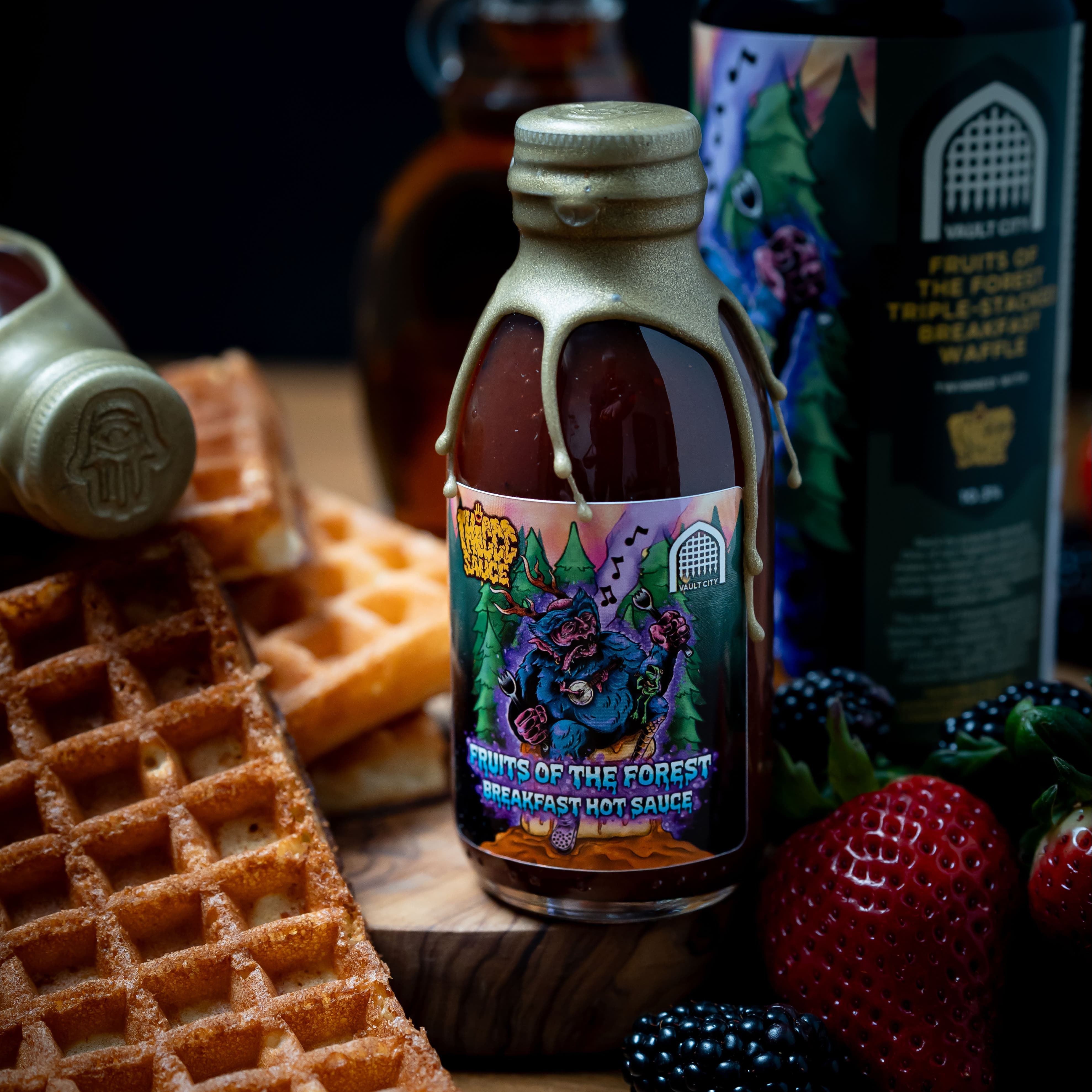 Fruits of the Forest Triple Stacked Maple Breakfast Hot Sauce - Thiccc x Vault City 2026