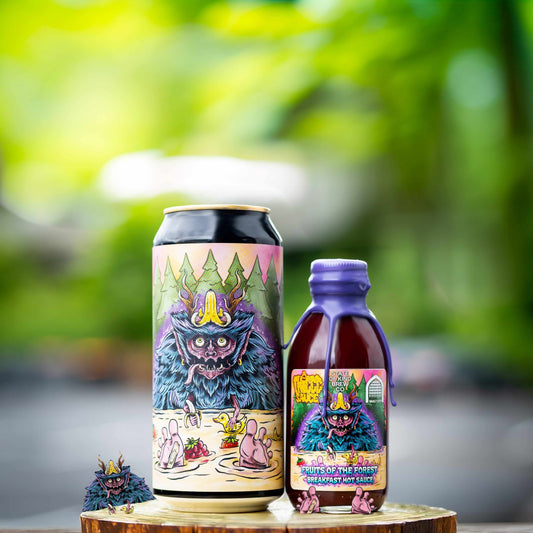 Fruits of the Forest Beer & Breakfast Hot Sauce Bundle - Thiccc x Vault City collaboration