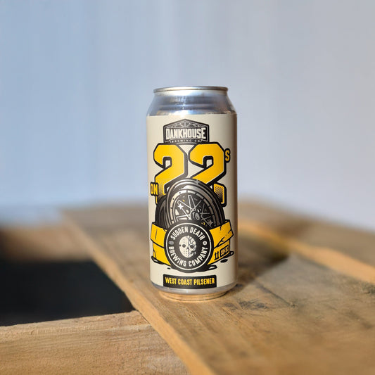Sudden Death Brewing Co.- On 22s, West Coast Pilsner