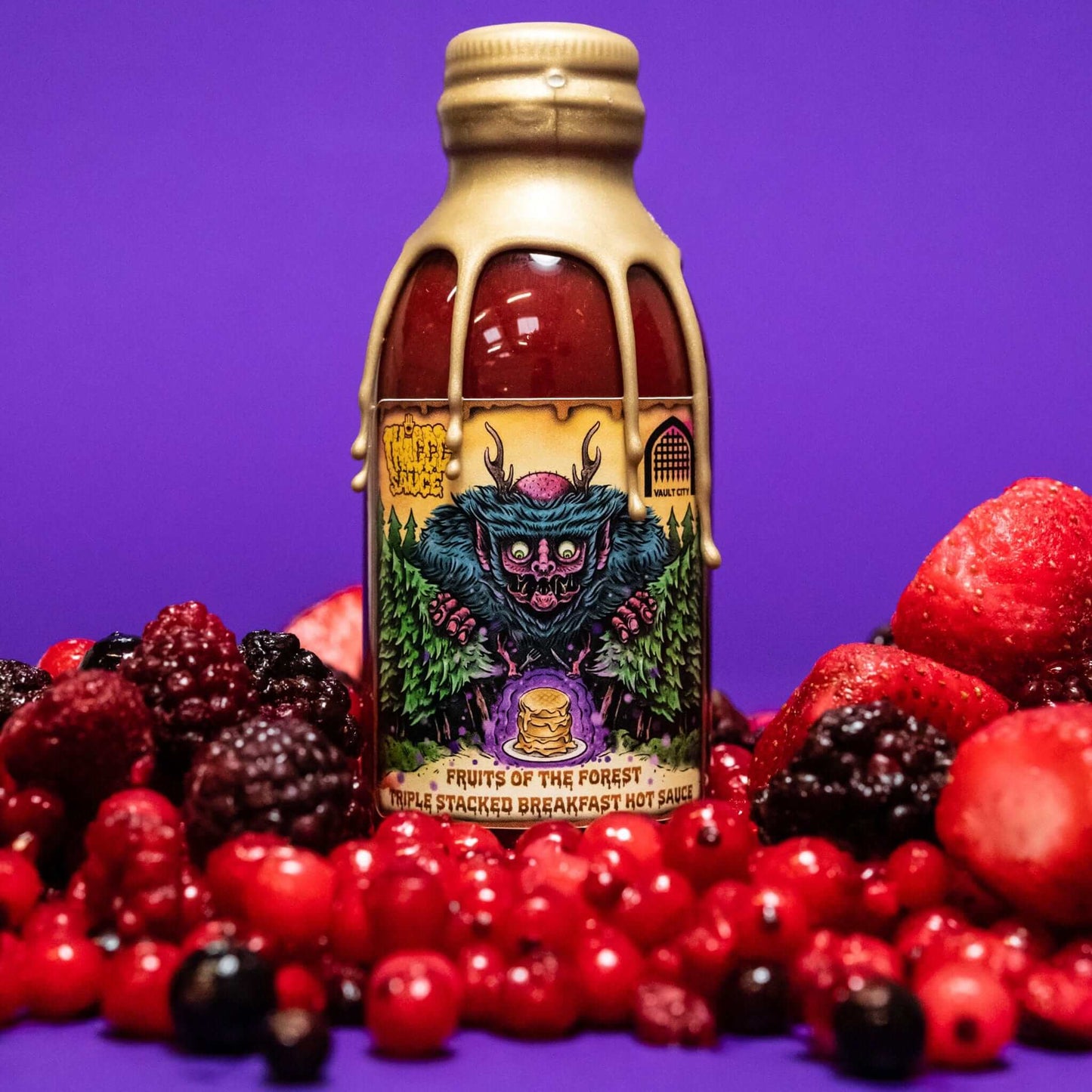 Fruits of the Forest Triple Stacked Breakfast Hot Sauce