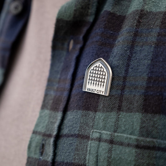 Vault City Pin Badge